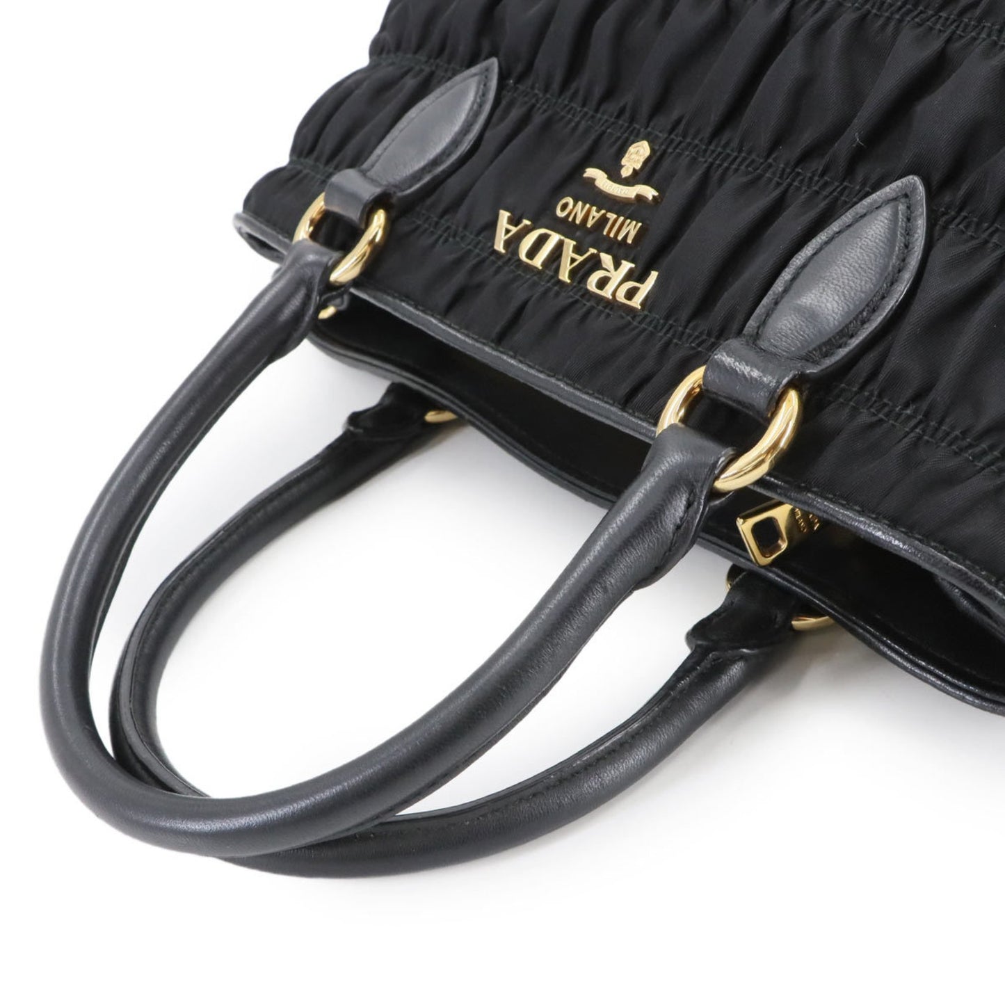 Prada Nylon Black Handbags