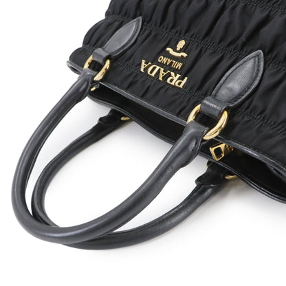 Prada Nylon Black Handbags