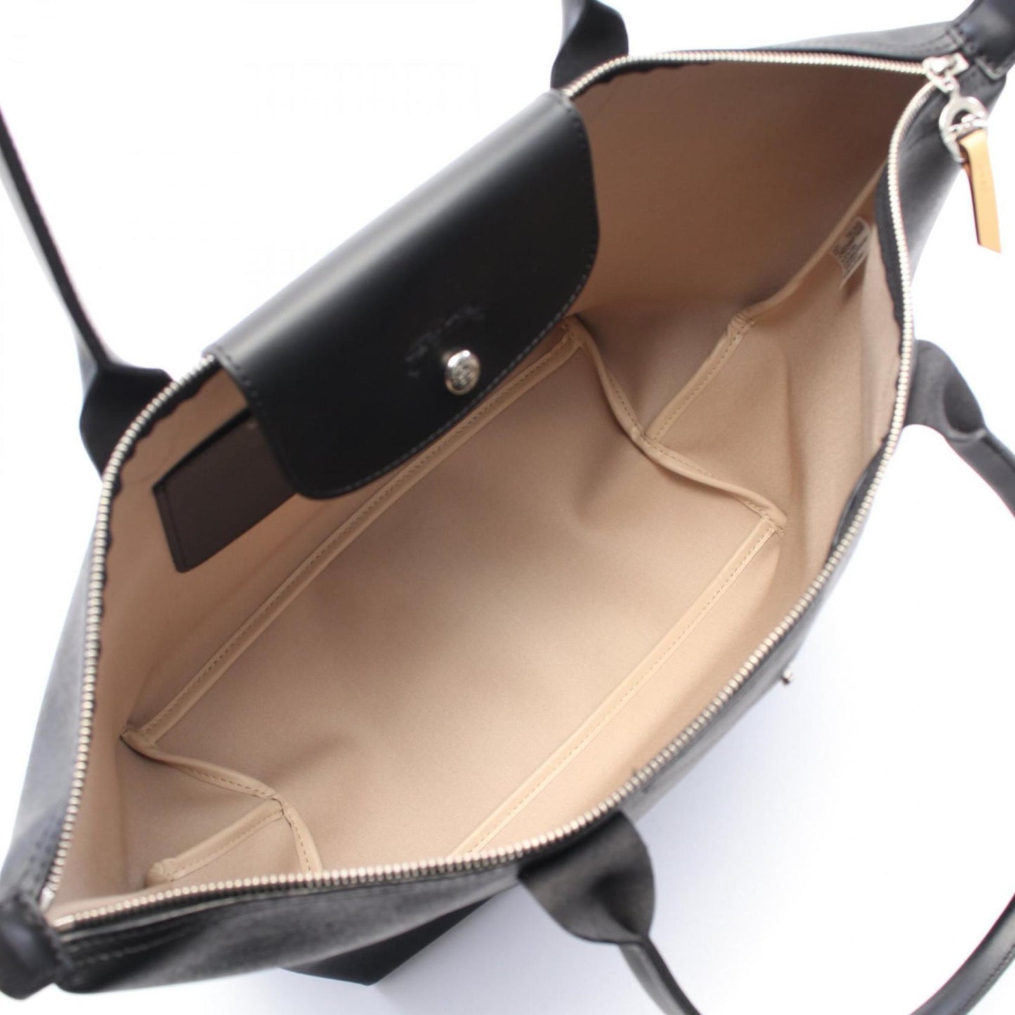 Longchamp Canvas Black Tote Bags