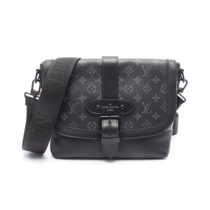 Louis Vuitton Monogram Canvas Black Shoulder Bags