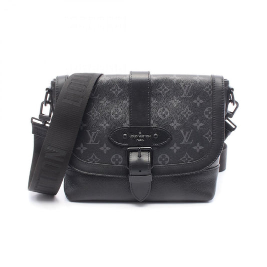 Louis Vuitton Monogram Canvas Black Shoulder Bags