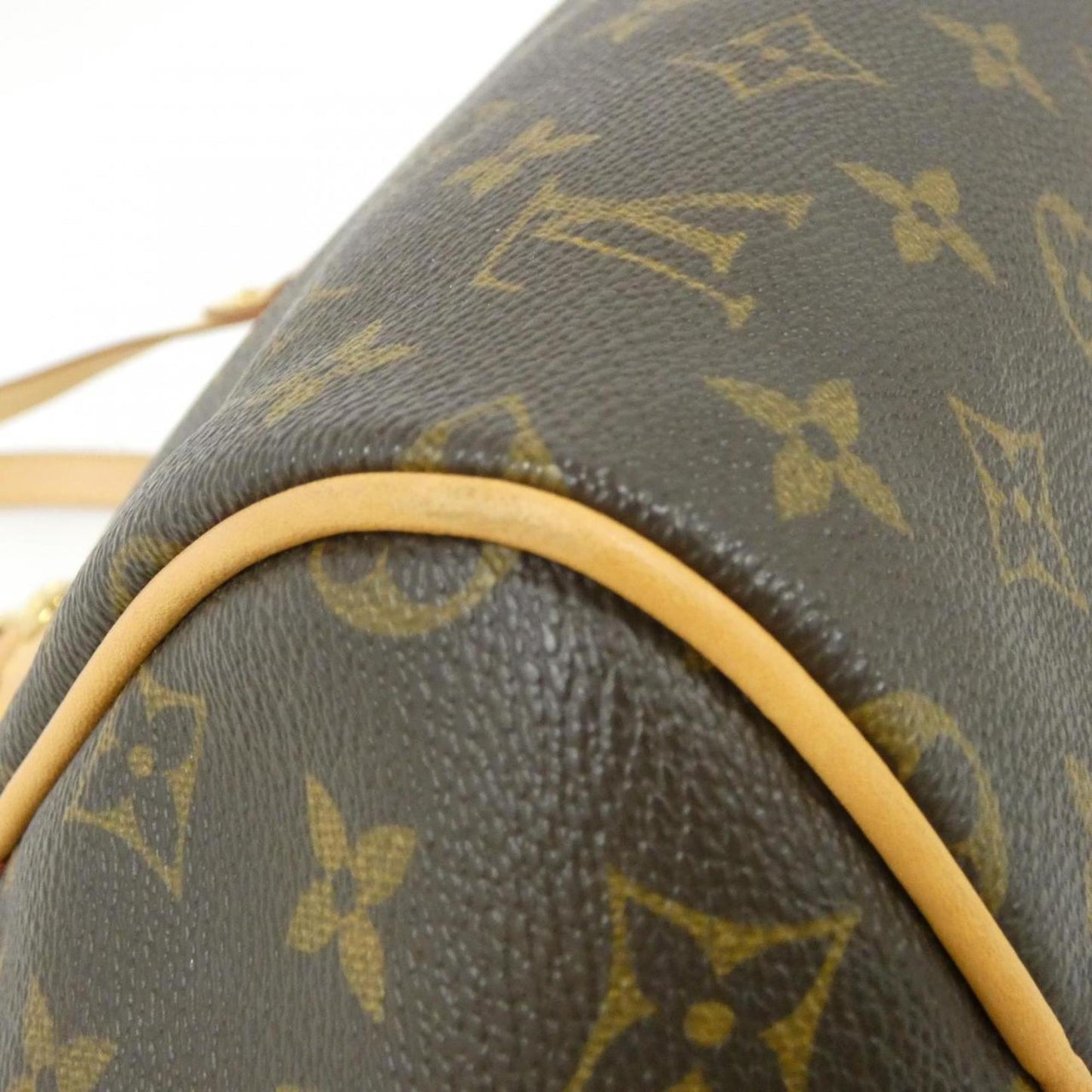 Louis Vuitton Coated Canvas Brown Shoulder Bags