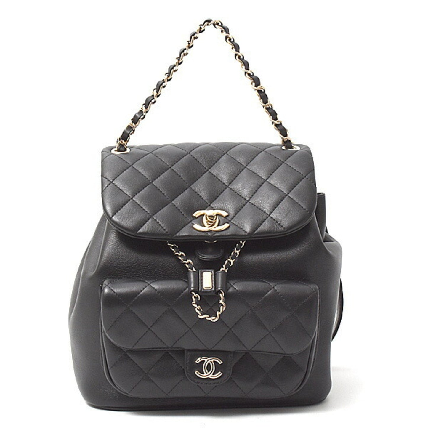 Chanel Others Black Backpacks