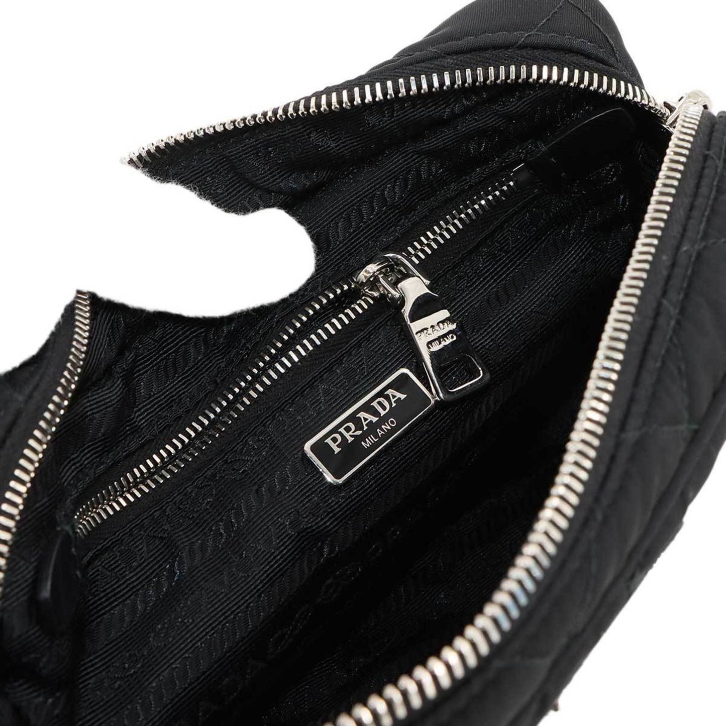 Prada Nylon Black Handbags