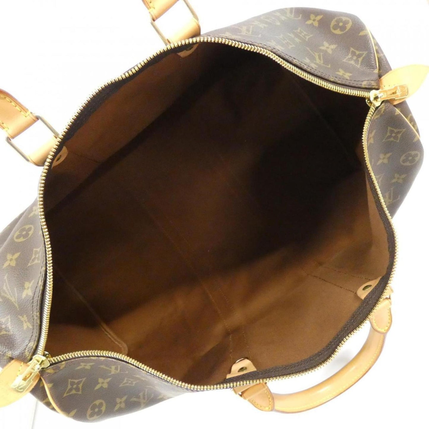 Louis Vuitton Coated Canvas Brown Travel Bags
