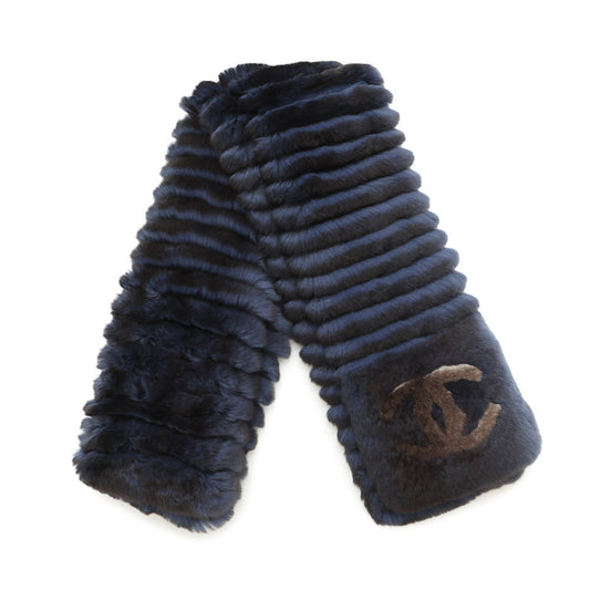 Chanel Cashmere Brown Scarves