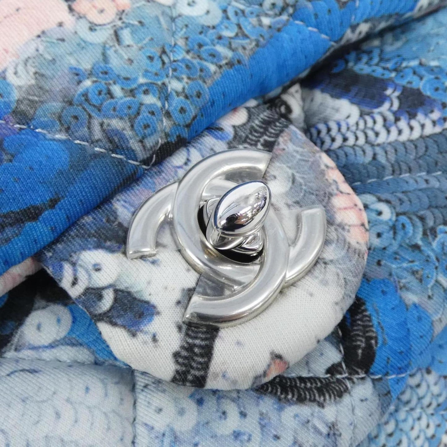 Chanel Canvas Blue Backpacks