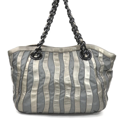 Prada Nylon Gray Handbags