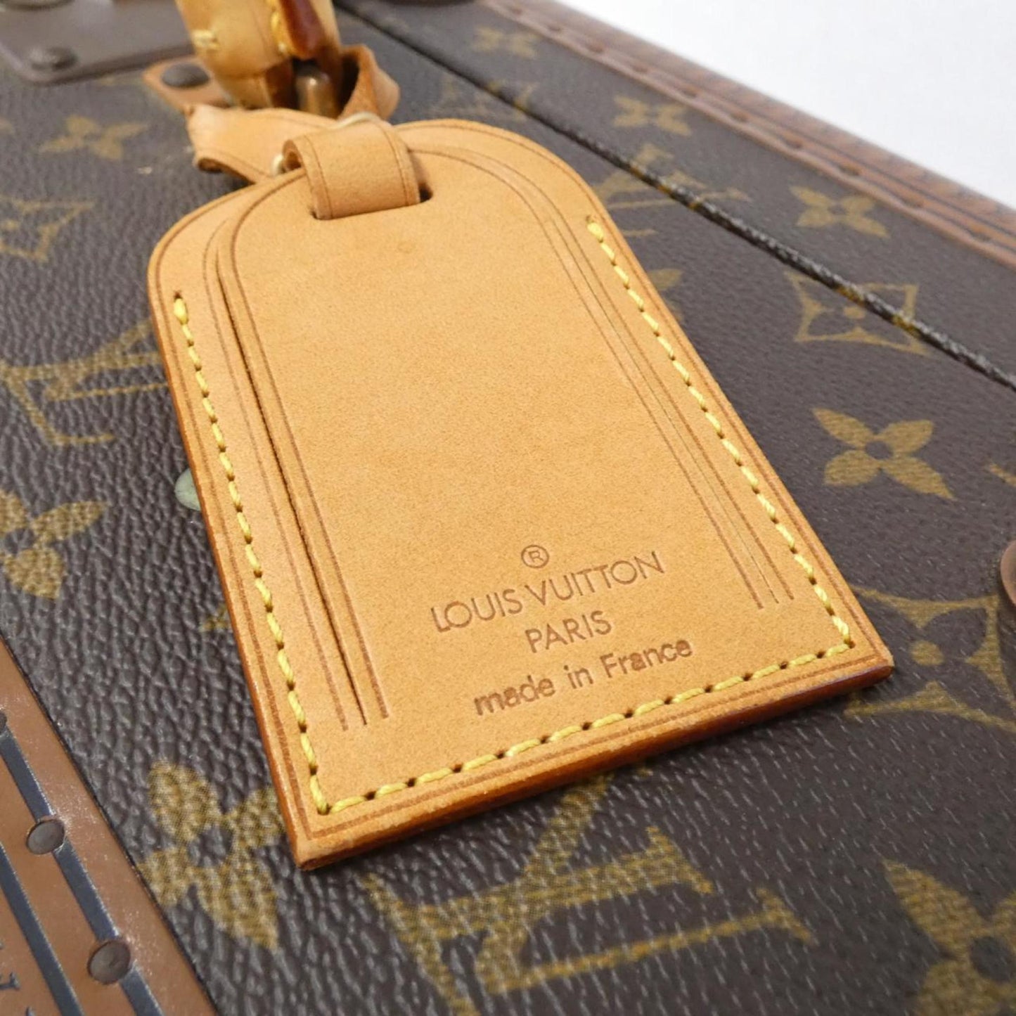 Louis Vuitton Coated Canvas Brown Handbags