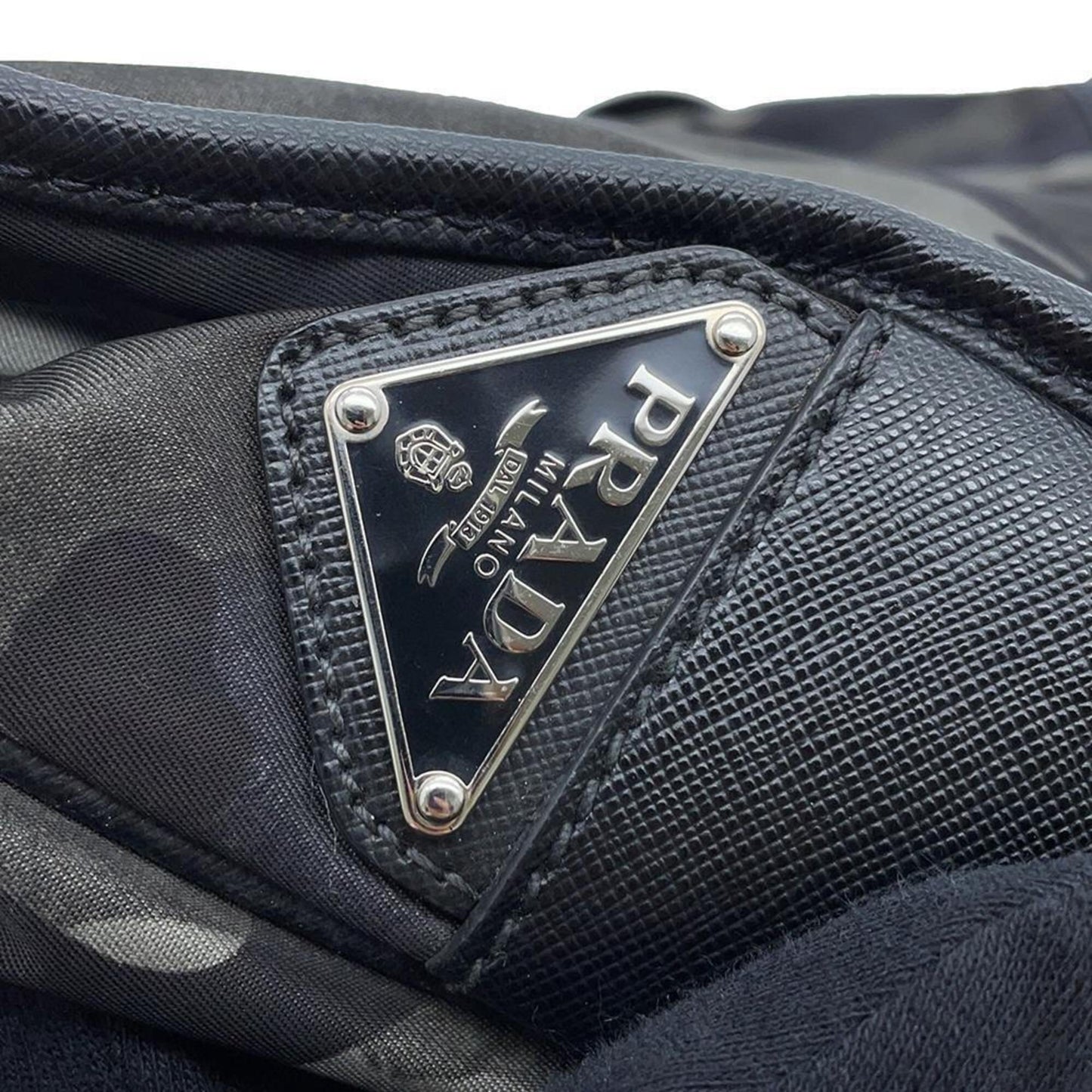 Prada Nylon Black Shoulder Bags