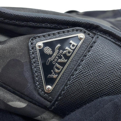 Prada Nylon Black Shoulder Bags