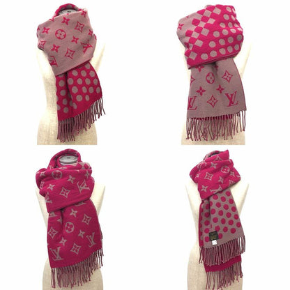 Louis Vuitton Wool Pink Scarves