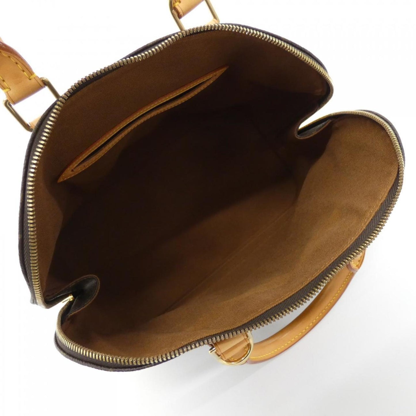 Louis Vuitton Coated Canvas Brown Handbags