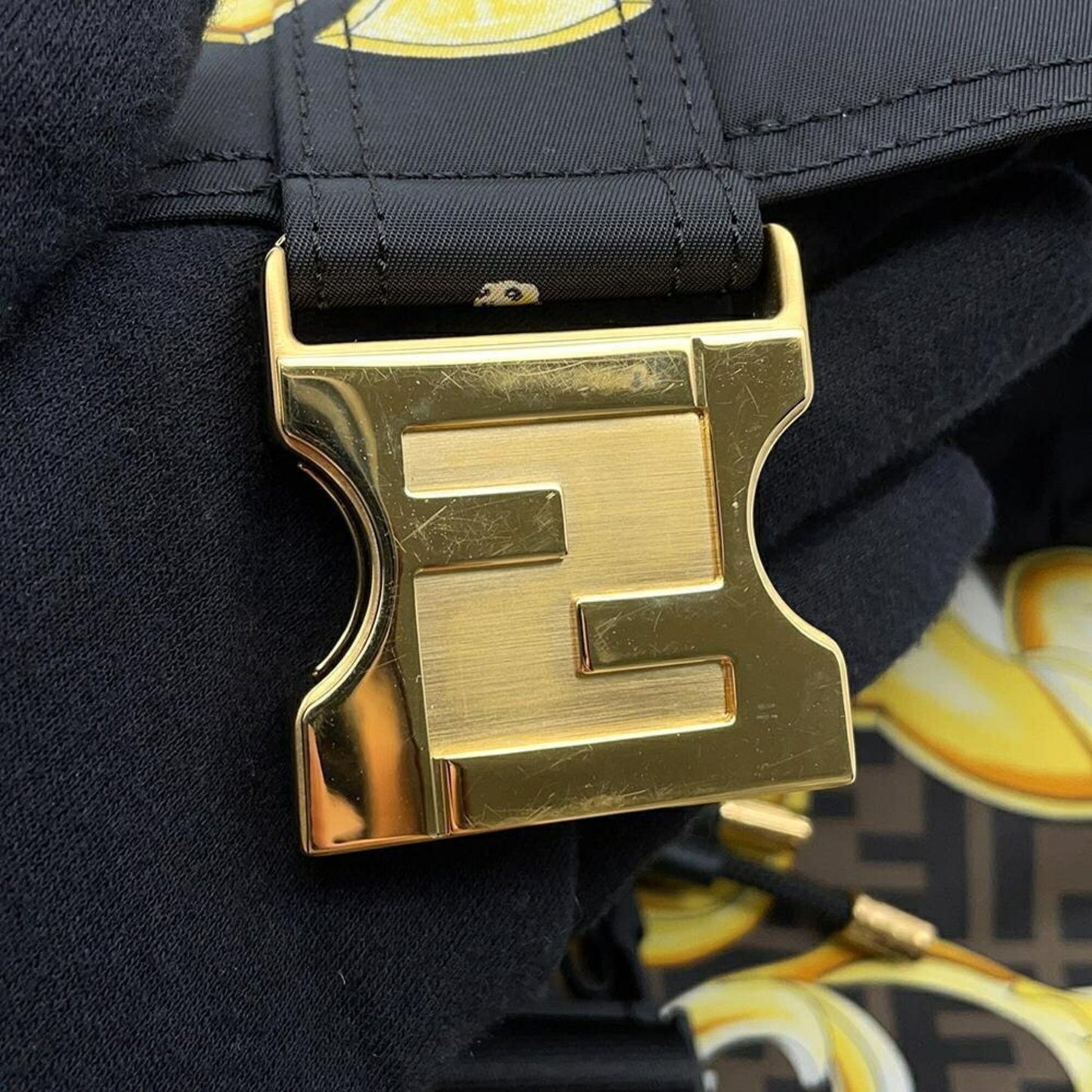 Fendi Nylon Black Backpacks