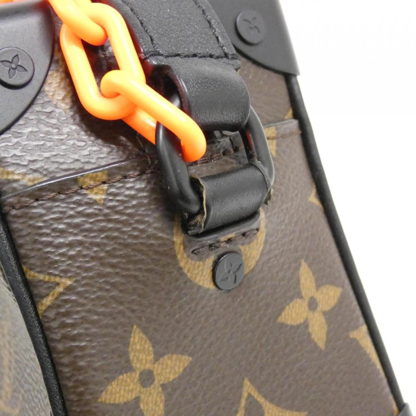 Louis Vuitton Coated Canvas Brown Shoulder Bags
