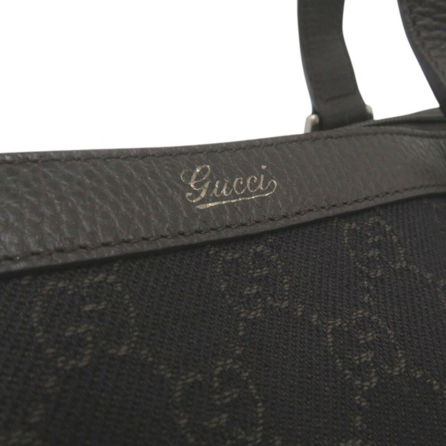Gucci Canvas Brown Tote Bags
