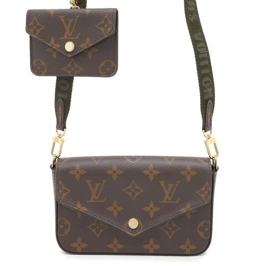 Louis Vuitton Monogram Canvas Green Shoulder Bags