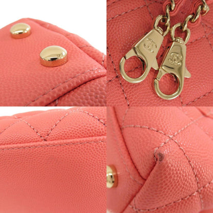 Chanel Calfskin Pink Handbags