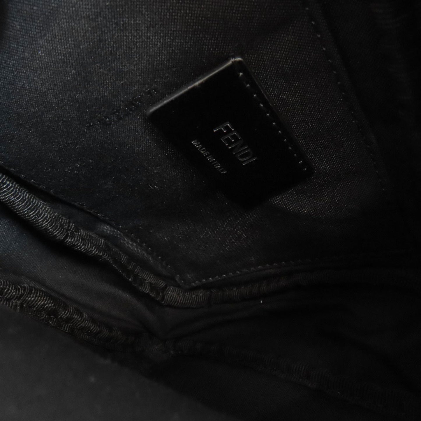Fendi Pvc Black Crossbody Bags