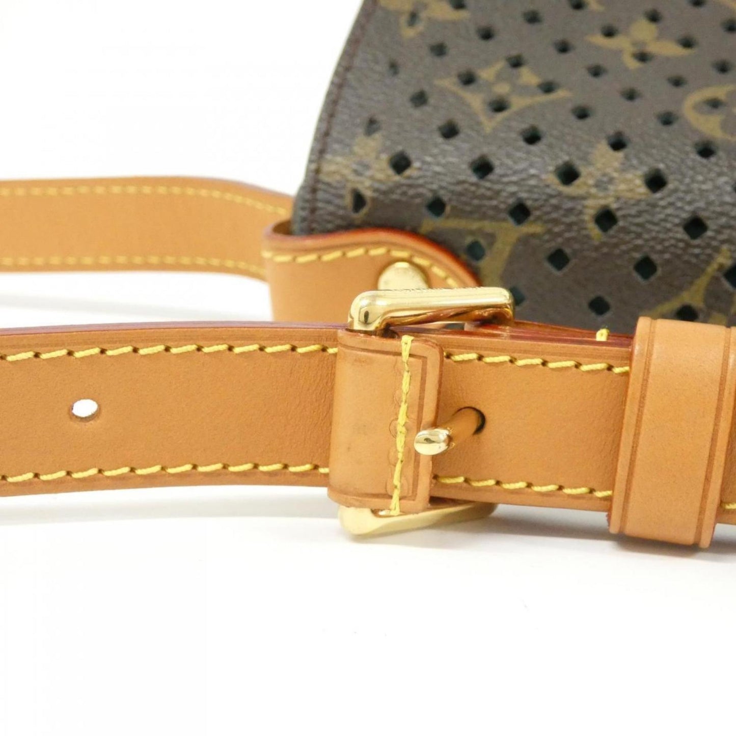 Louis Vuitton Coated Canvas Brown Shoulder Bags