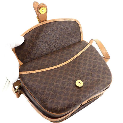 Celine Pvc Brown Shoulder Bags