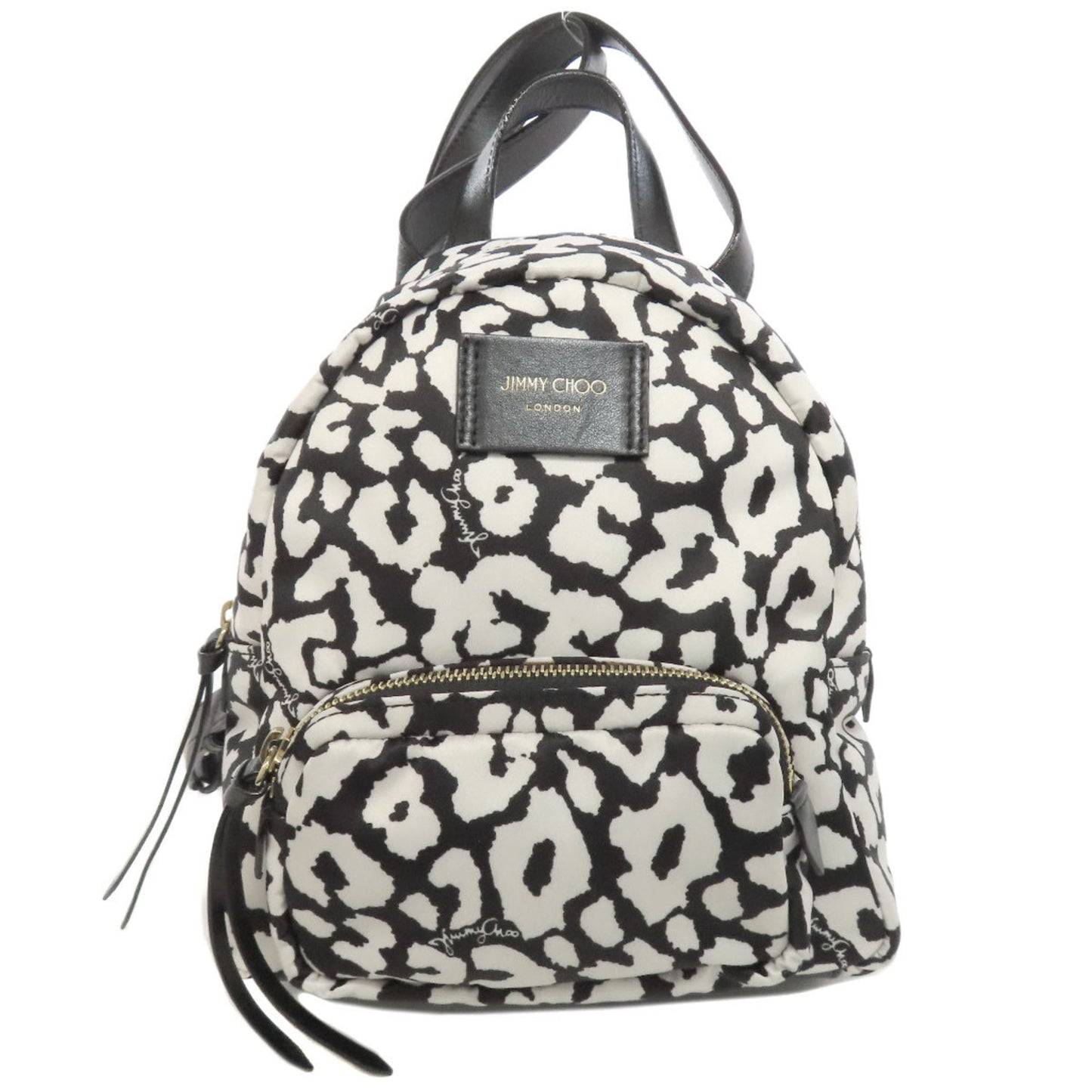Jimmy Choo Nylon Black Backpacks