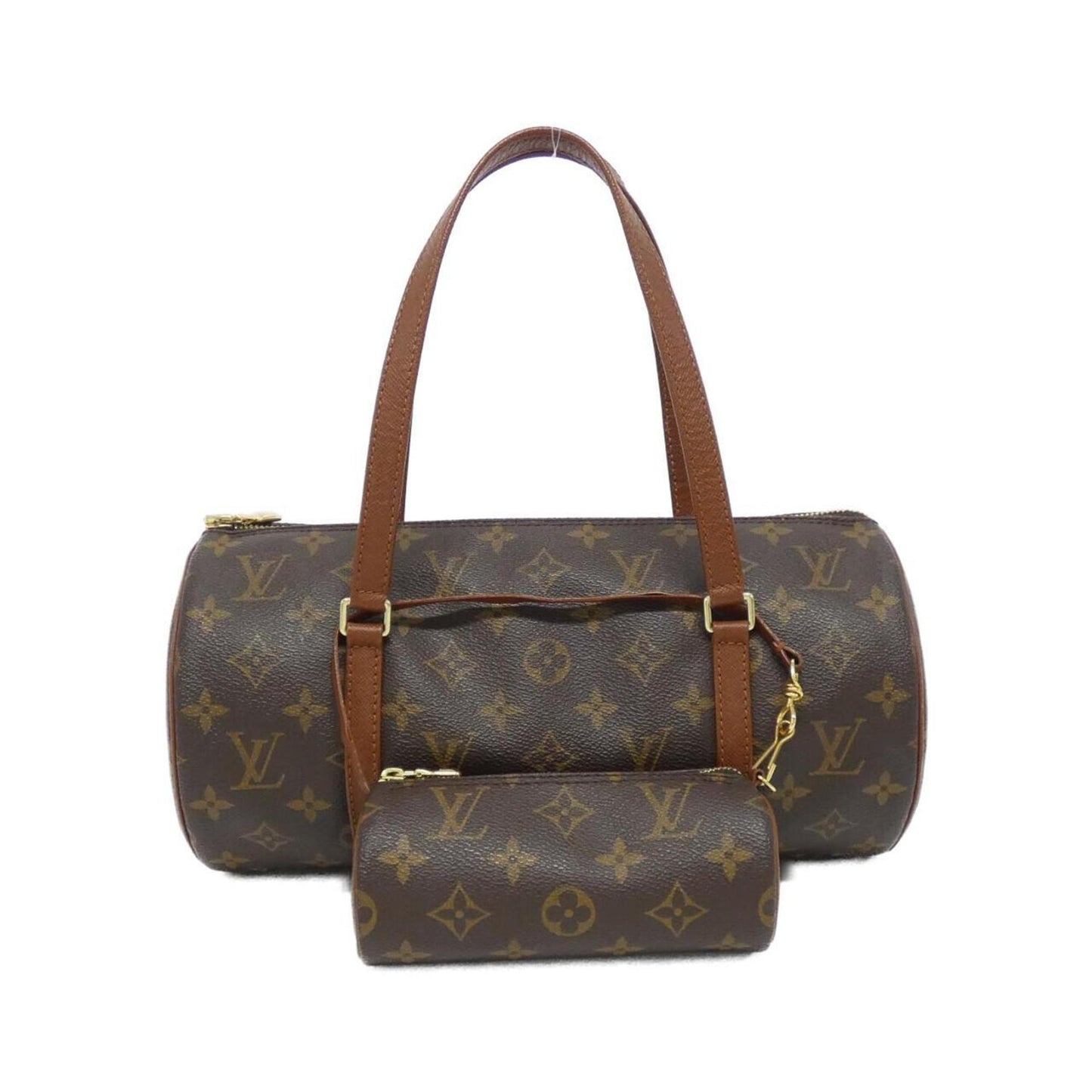 Louis Vuitton Coated Canvas Brown Handbags