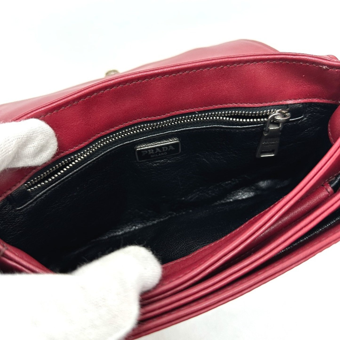 Prada Others Red Shoulder Bags