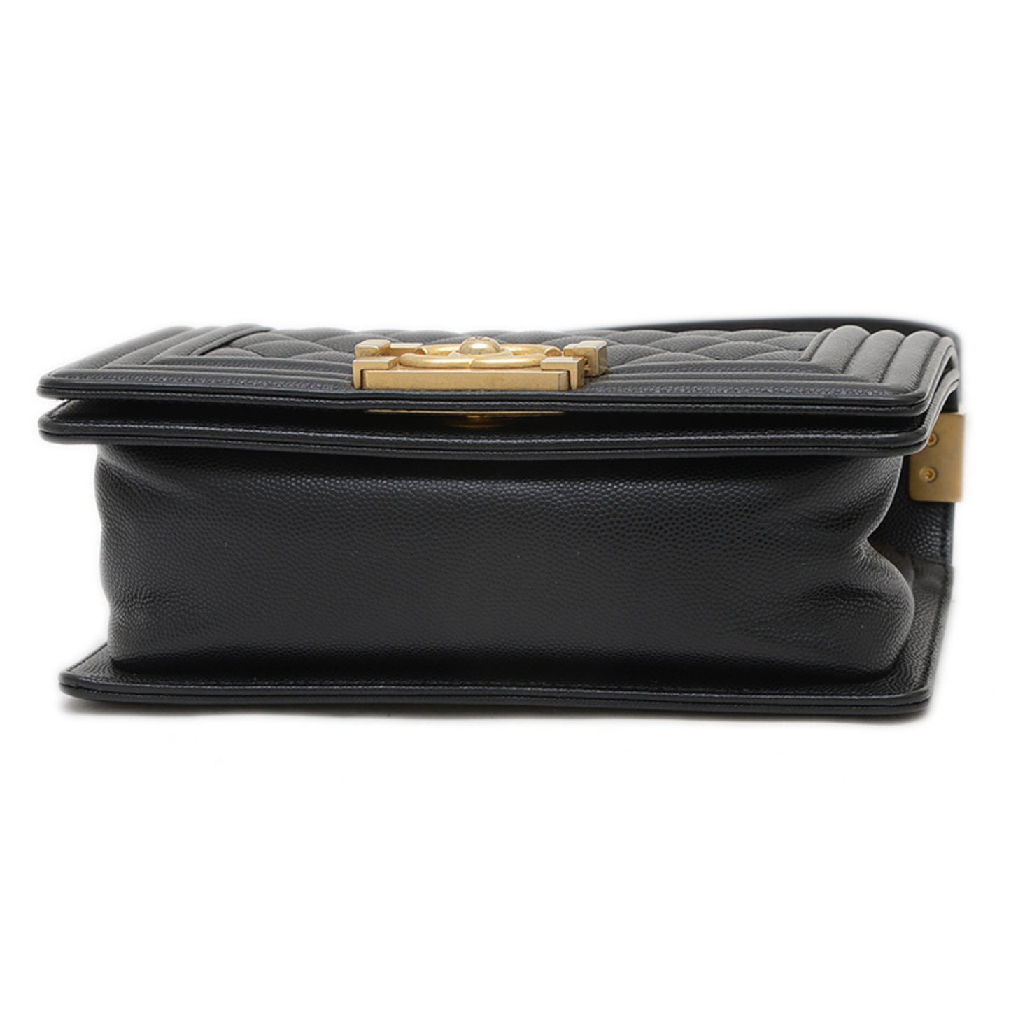 Chanel Calfskin Black Shoulder Bags