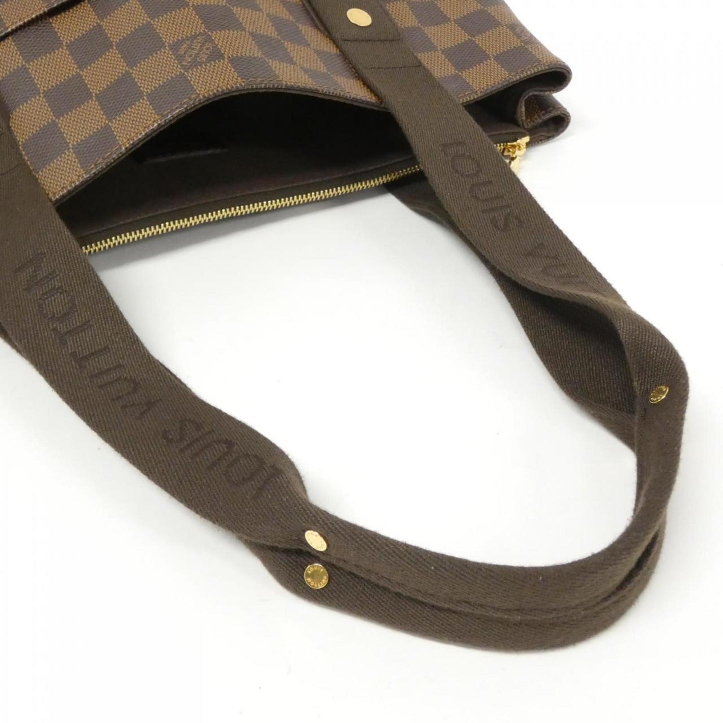 Louis Vuitton Coated Canvas Brown Handbags