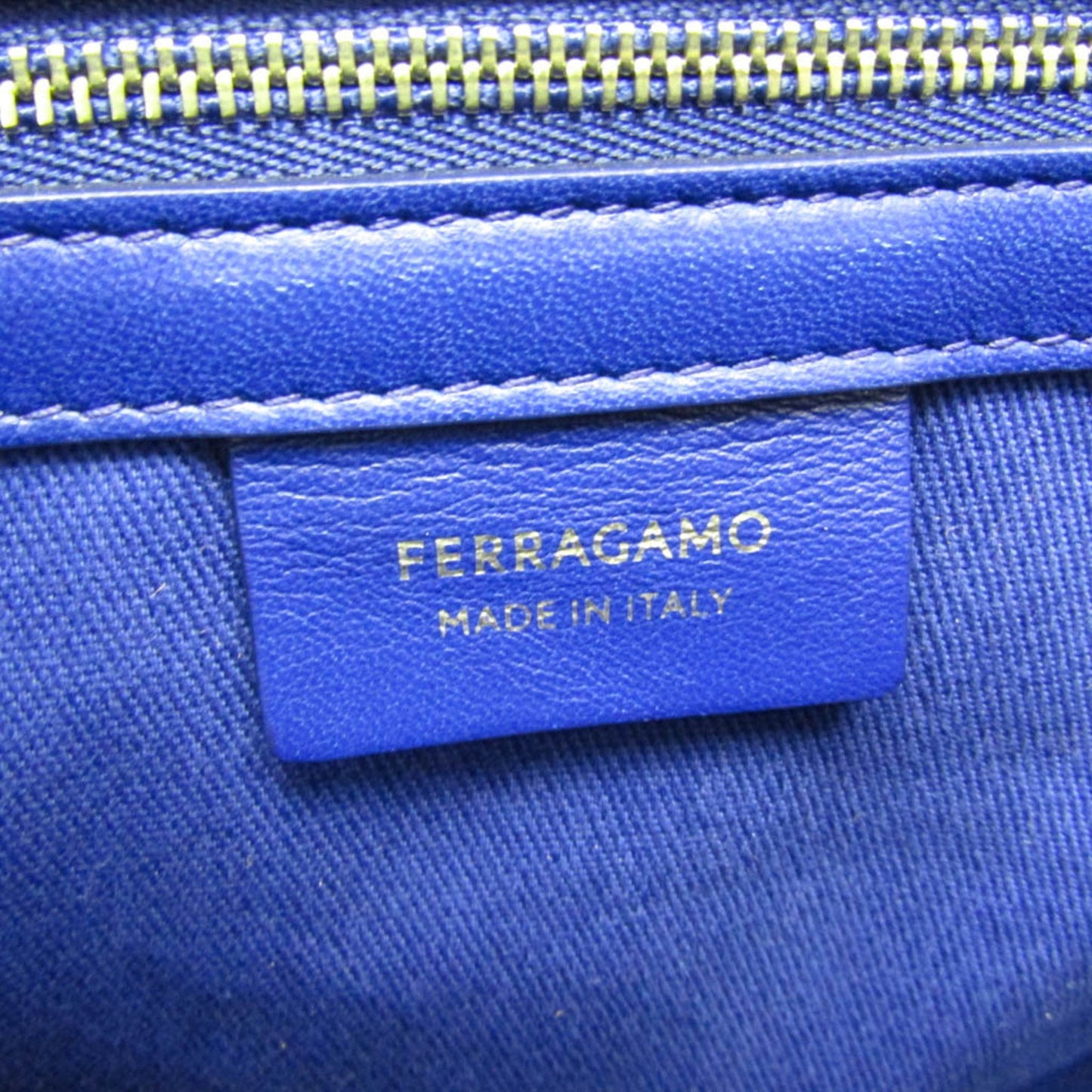 Salvatore Ferragamo Nylon Blue Tote Bags