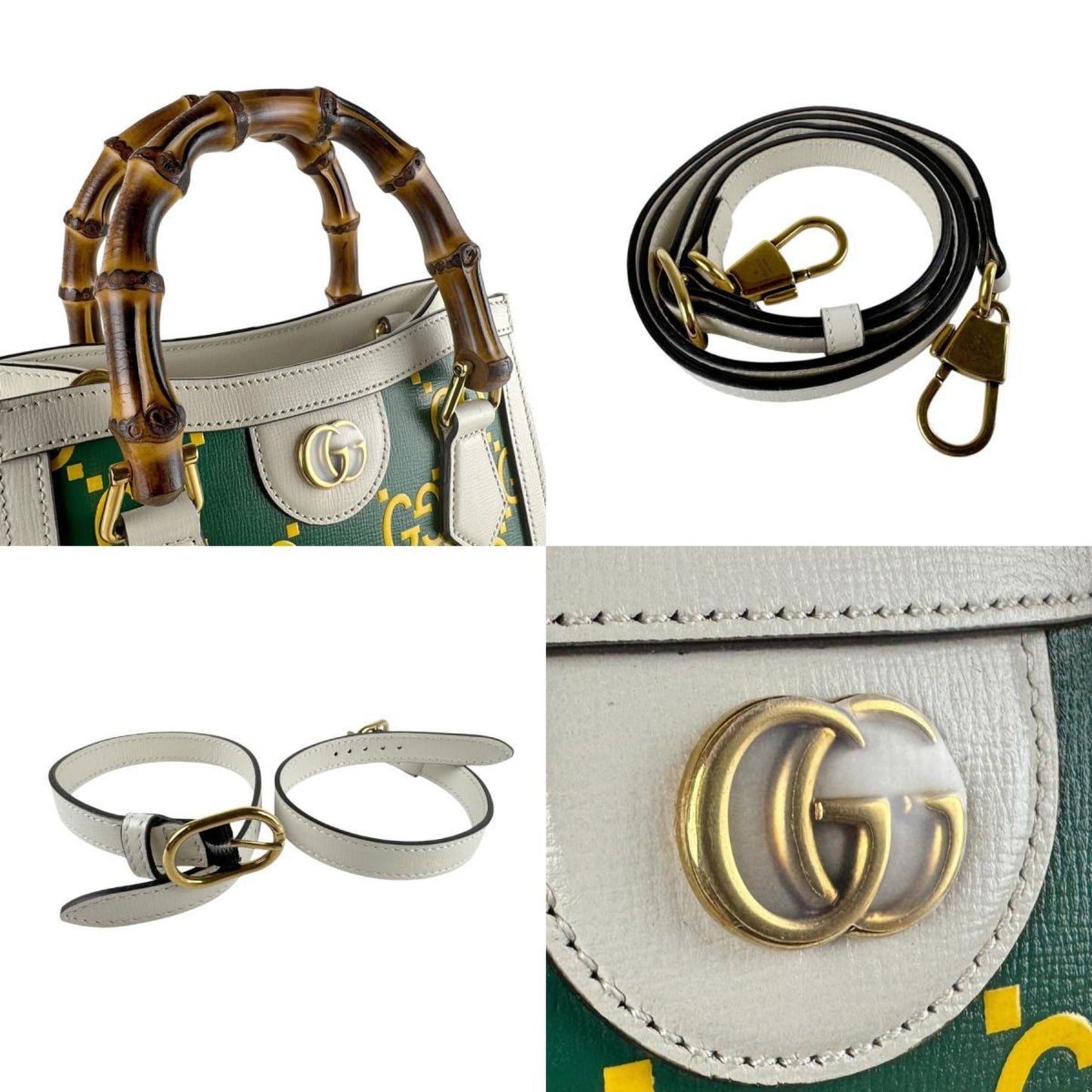 Gucci Others Green Handbags