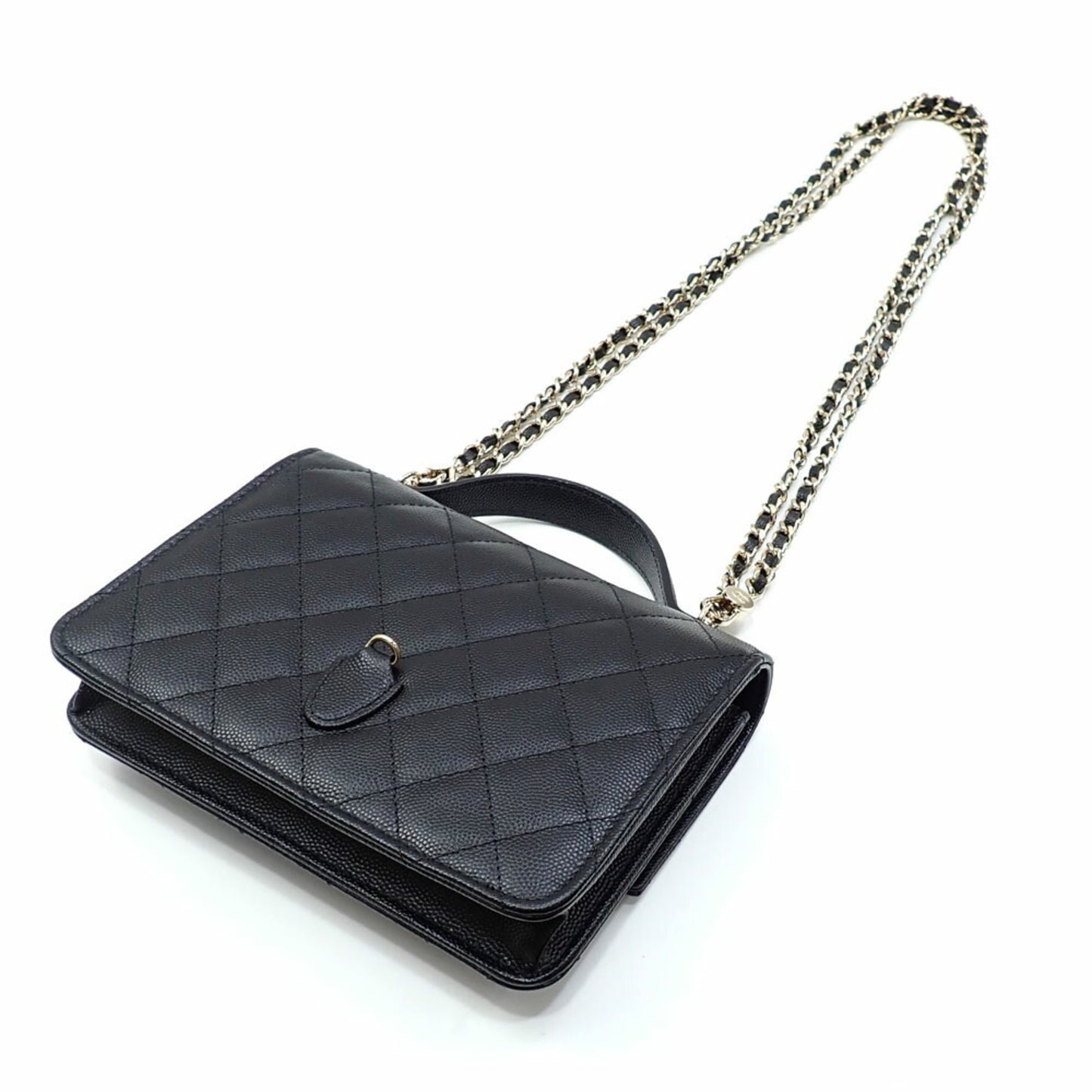 Chanel Calfskin Black Backpacks