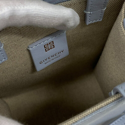 Givenchy Canvas Blue Tote Bags