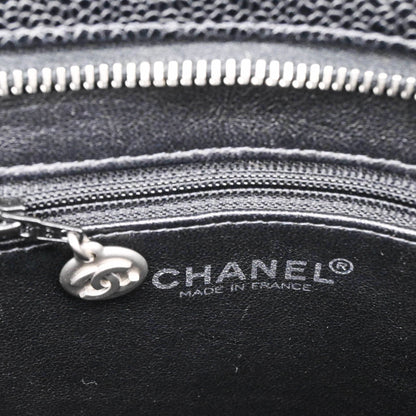 Chanel Calfskin Black Handbags