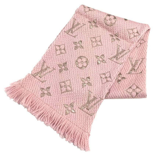 Louis Vuitton Wool Pink Scarves