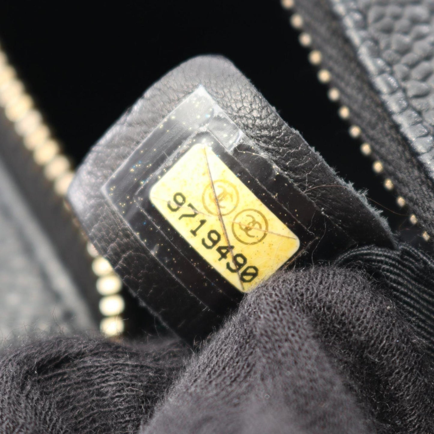 Chanel Calfskin Black Shoulder Bags