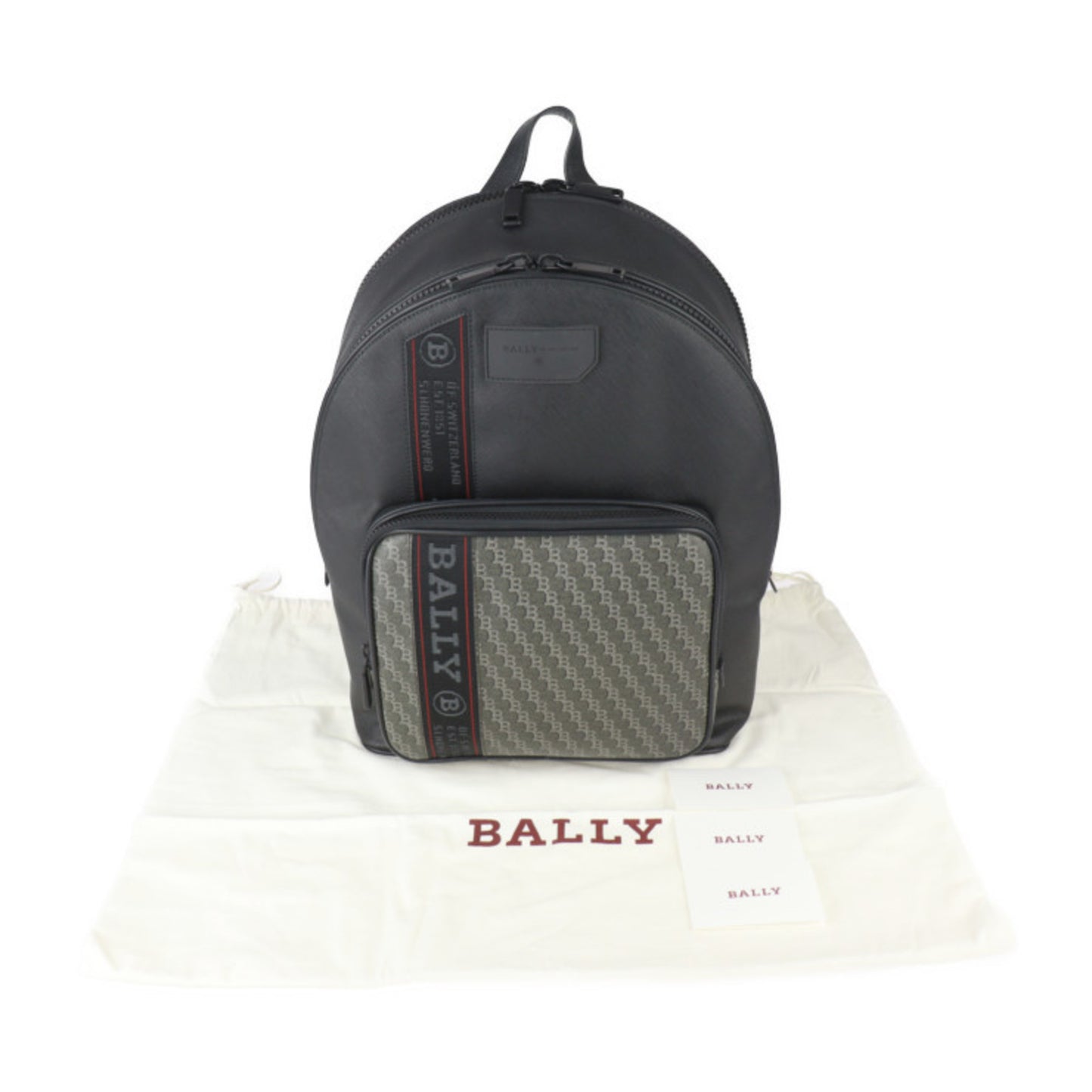 Bally Pvc Black Backpacks