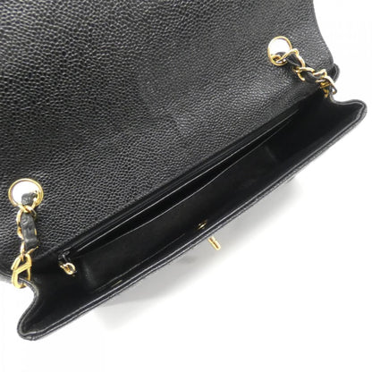 Chanel Calfskin Black Shoulder Bags