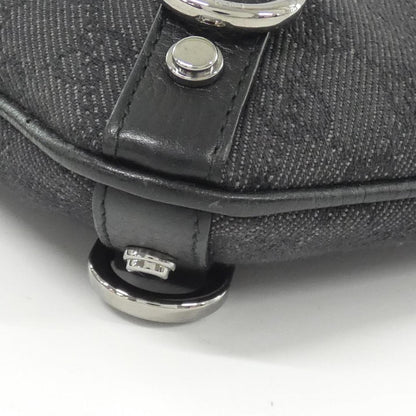 Gucci Denim Black Shoulder Bags