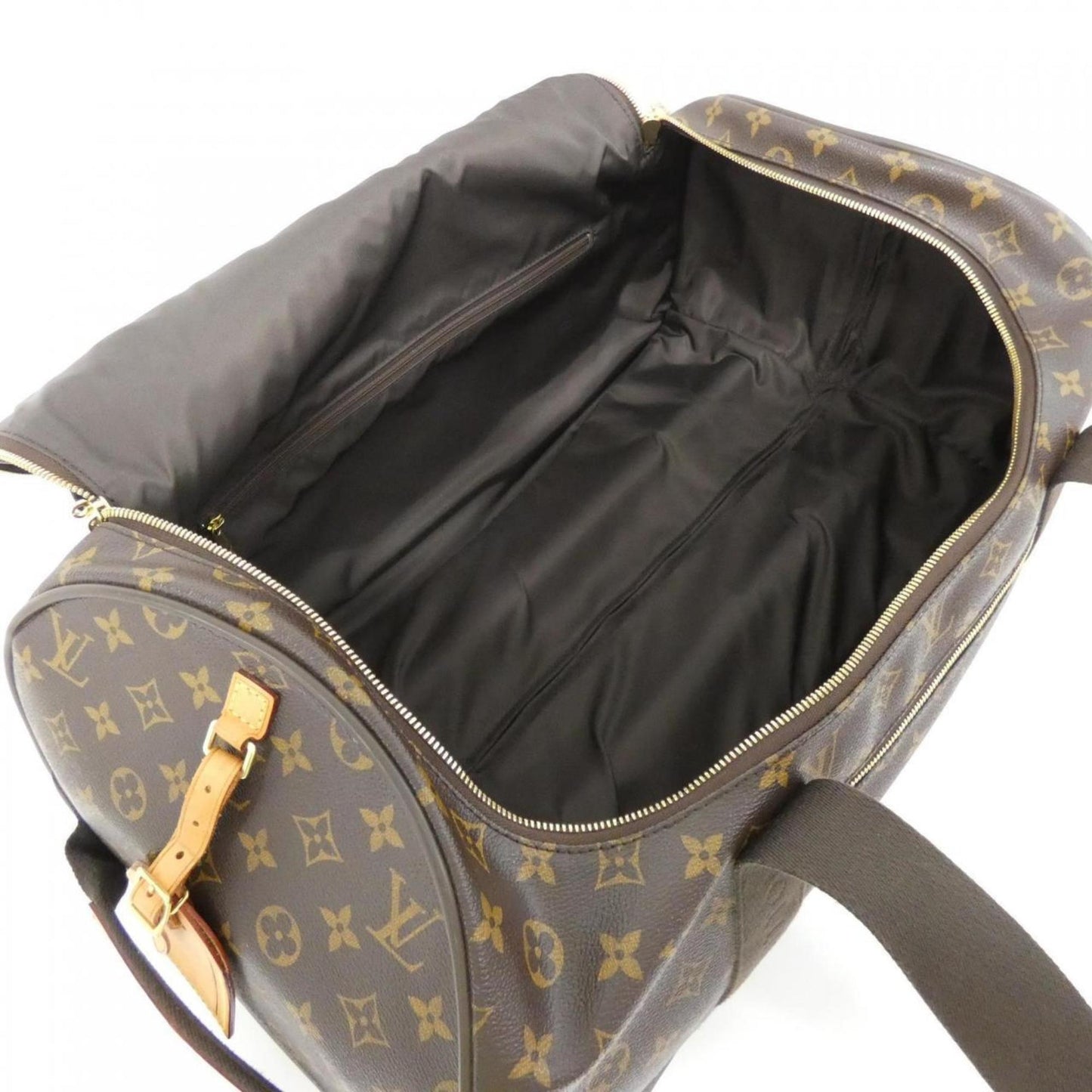Louis Vuitton Coated Canvas Brown Travel Bags
