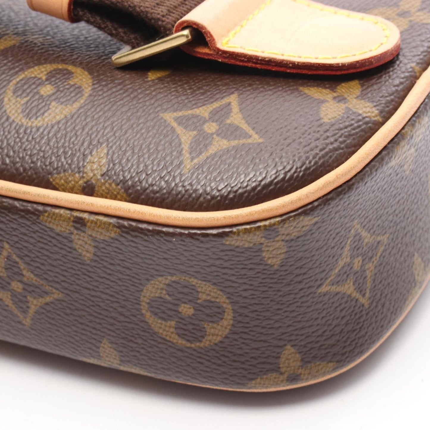 Louis Vuitton Coated Canvas Brown Crossbody Bags