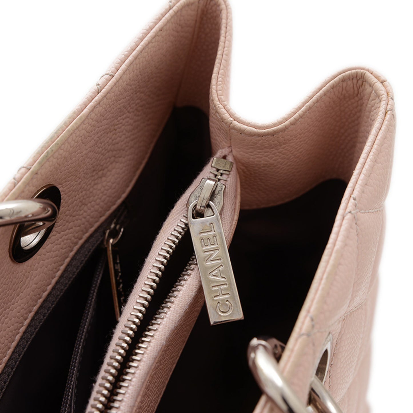 Chanel Calfskin Pink Tote Bags