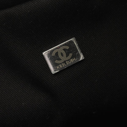 Chanel Canvas Black Shoulder Bags