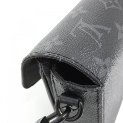 Louis Vuitton Coated Canvas Black Shoulder Bags