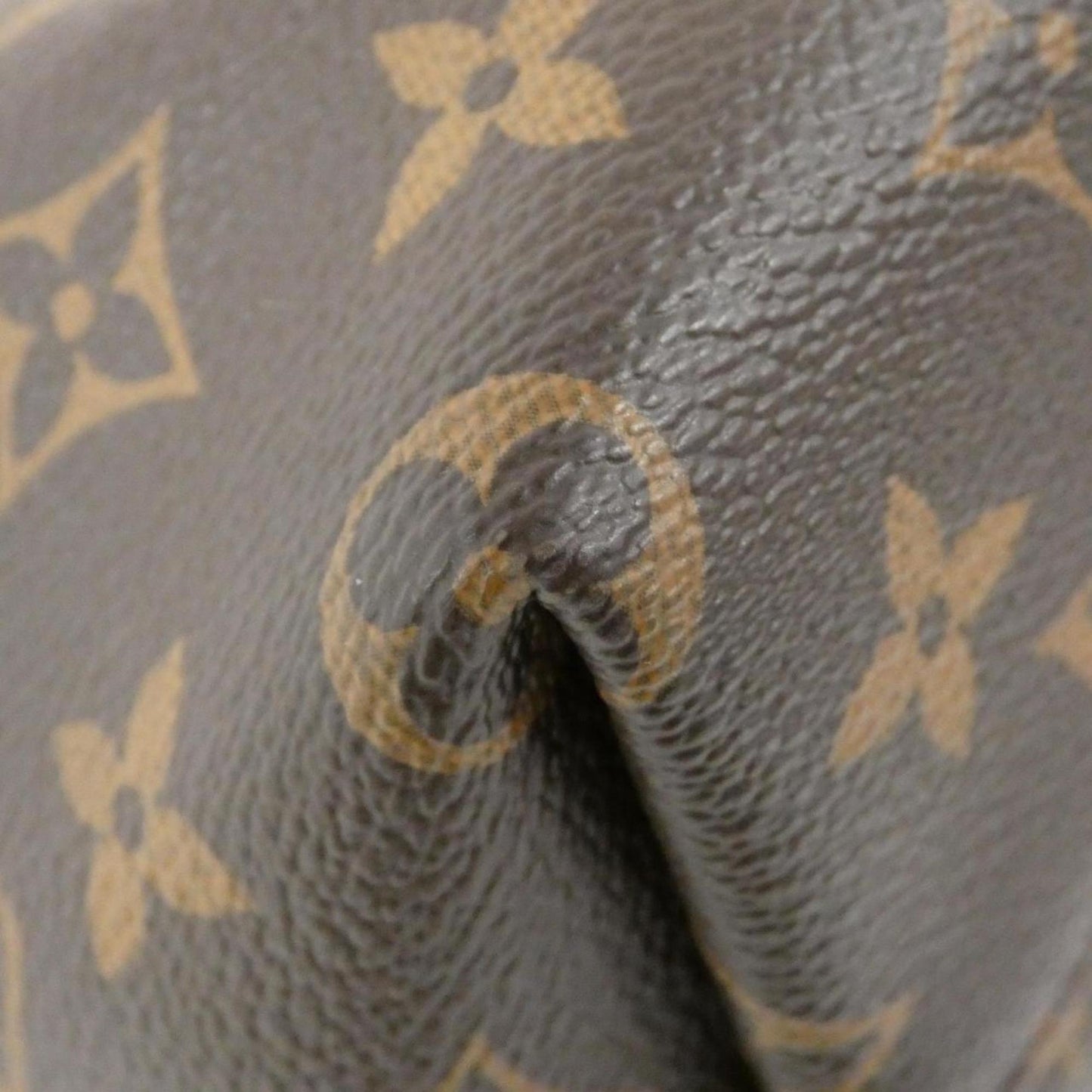 Louis Vuitton Coated Canvas Brown Handbags
