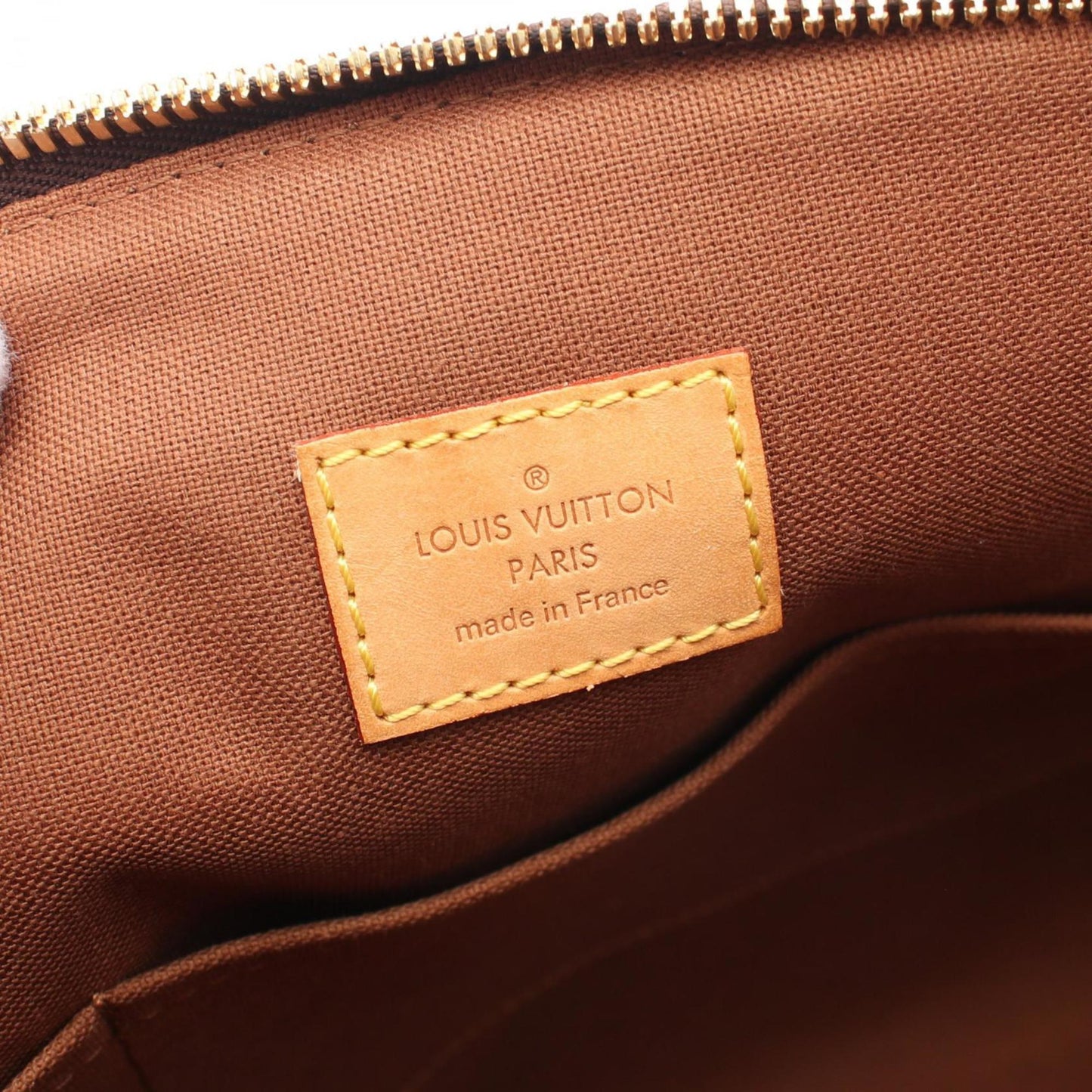 Louis Vuitton Coated Canvas Brown Handbags