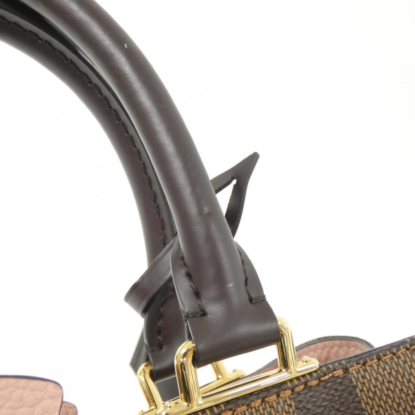 Louis Vuitton Coated Canvas Brown Handbags