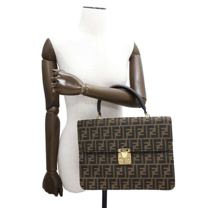 Fendi Canvas Brown Handbags