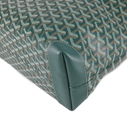 Goyard Coated Canvas Green Tote Bags